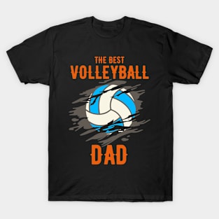 The Best Volleyball dad T-Shirt